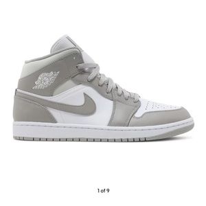 2021 Air Jordan 1 Mid 'College Grey'